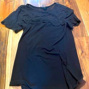 H&M black top size small
